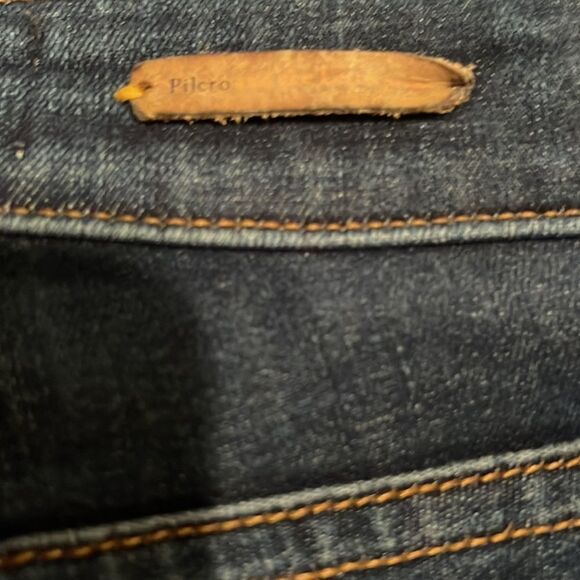 Pilcro and the Letterpress Anthropologie High Rise Superscript Denim Jeans Sz 26 - Picture 11 of 15